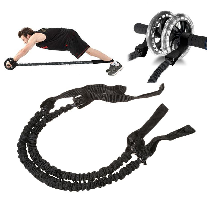 Roller Pull Rope Waist Abdominal Exercise