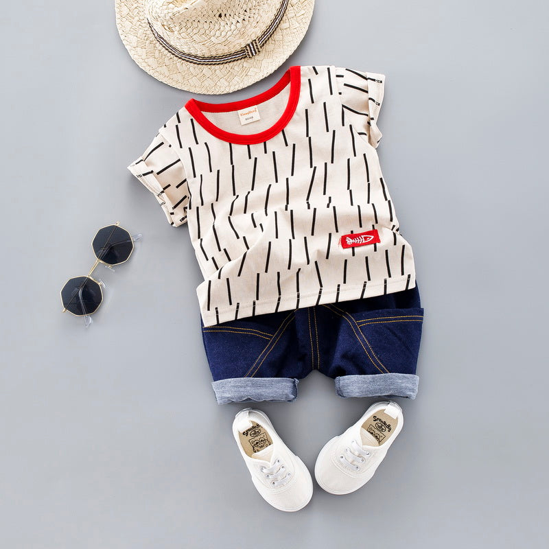 Summer Baby Boys Clothes Sets