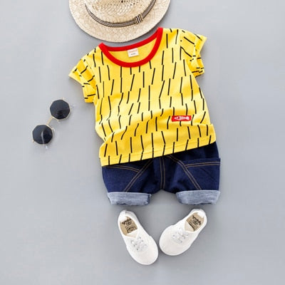 Summer Baby Boys Clothes Sets