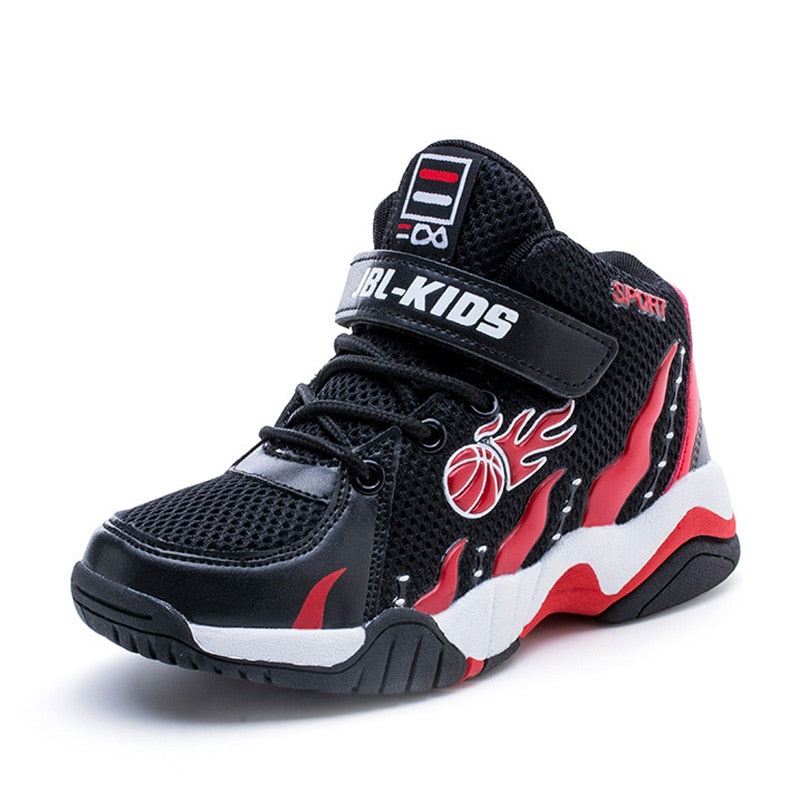 Kids Black Sport/Basketball Shoes